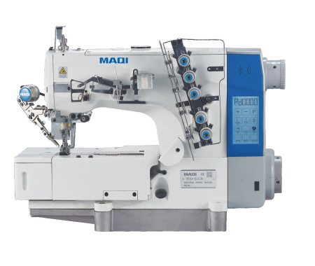 Cylinder-bed computerized interlock sewing machine