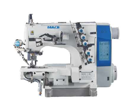 Cylinder-bed computerized interlock sewing machine