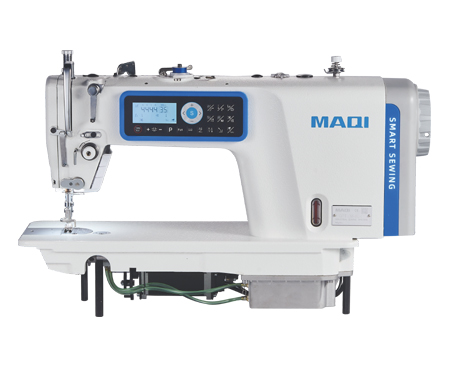 Efficient cleaning of digital lockstitch sewing machine