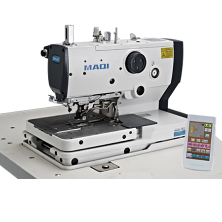 MAQI Sewing Machine - MAQI LS 1591N-D3 Computerized Automatic Threading  Roller Presser Post Bed Lockstitch Series 1. Pattern stitches, sew as you  like. 2. Four sewing modes, meet the different needs of